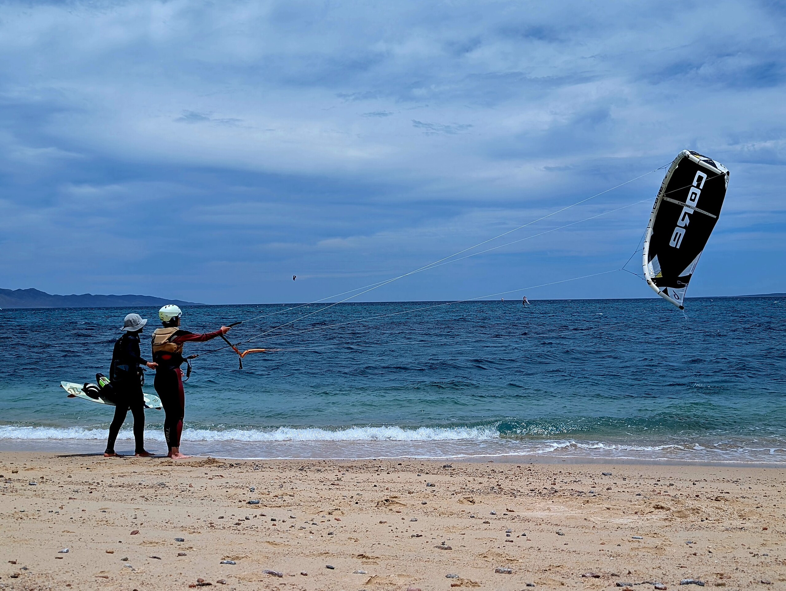 Kiteboarding lessons in La Ventana, Baja California Sur